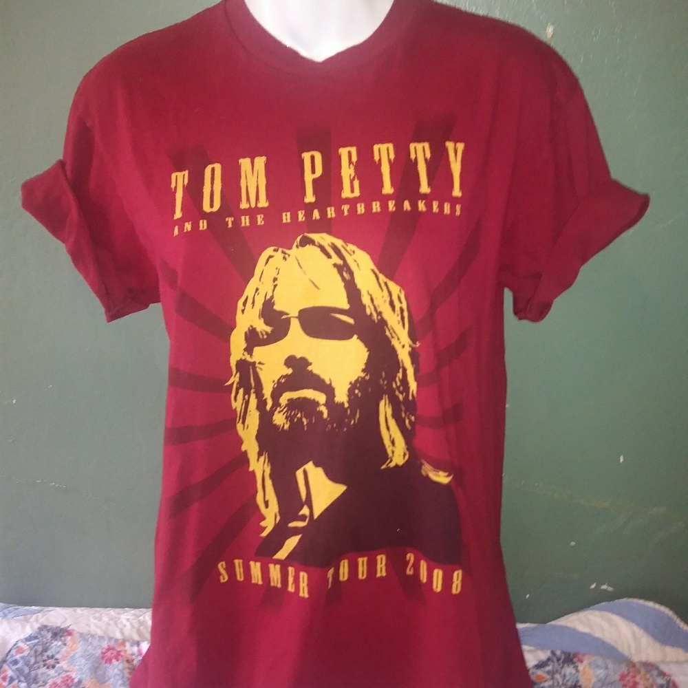 Tom Petty Size M American Apparel Womens tee shirt